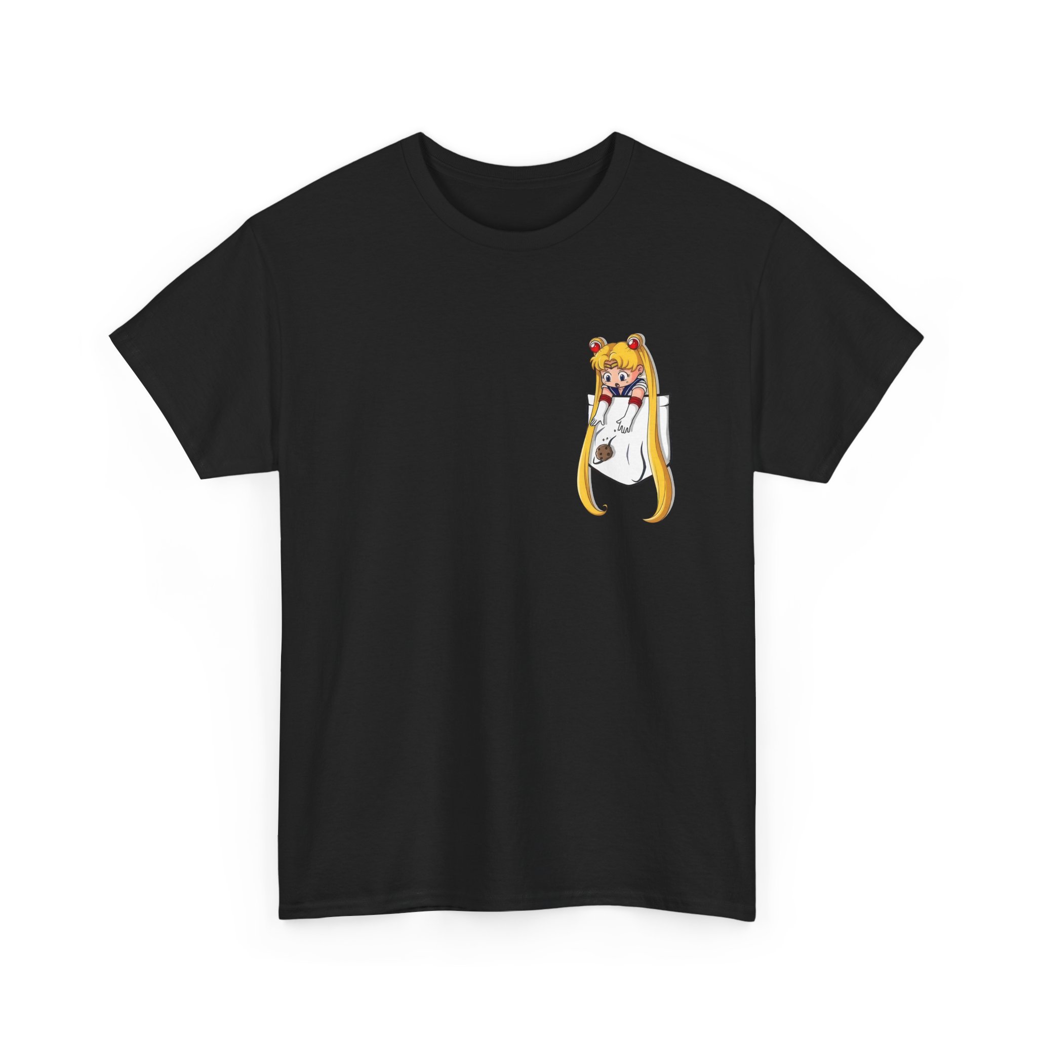 Sailor Moon in Pocket T Shirt - Image 3
