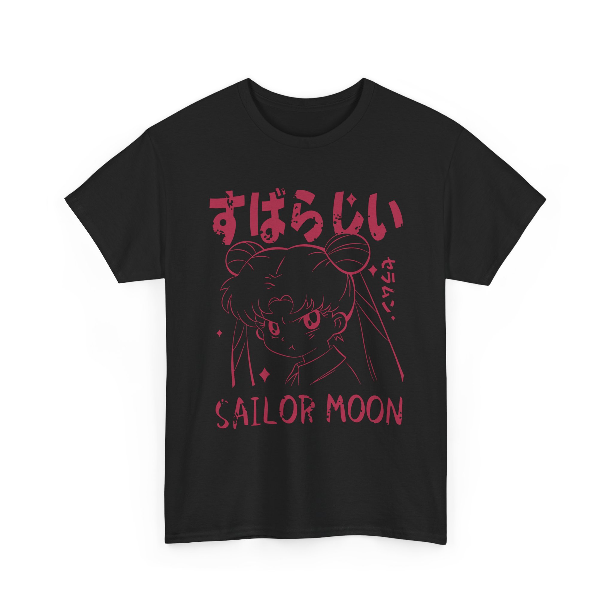Sailor Moon - Sassy Sailor Moon Chibi Graphic T Shirt - Image 3