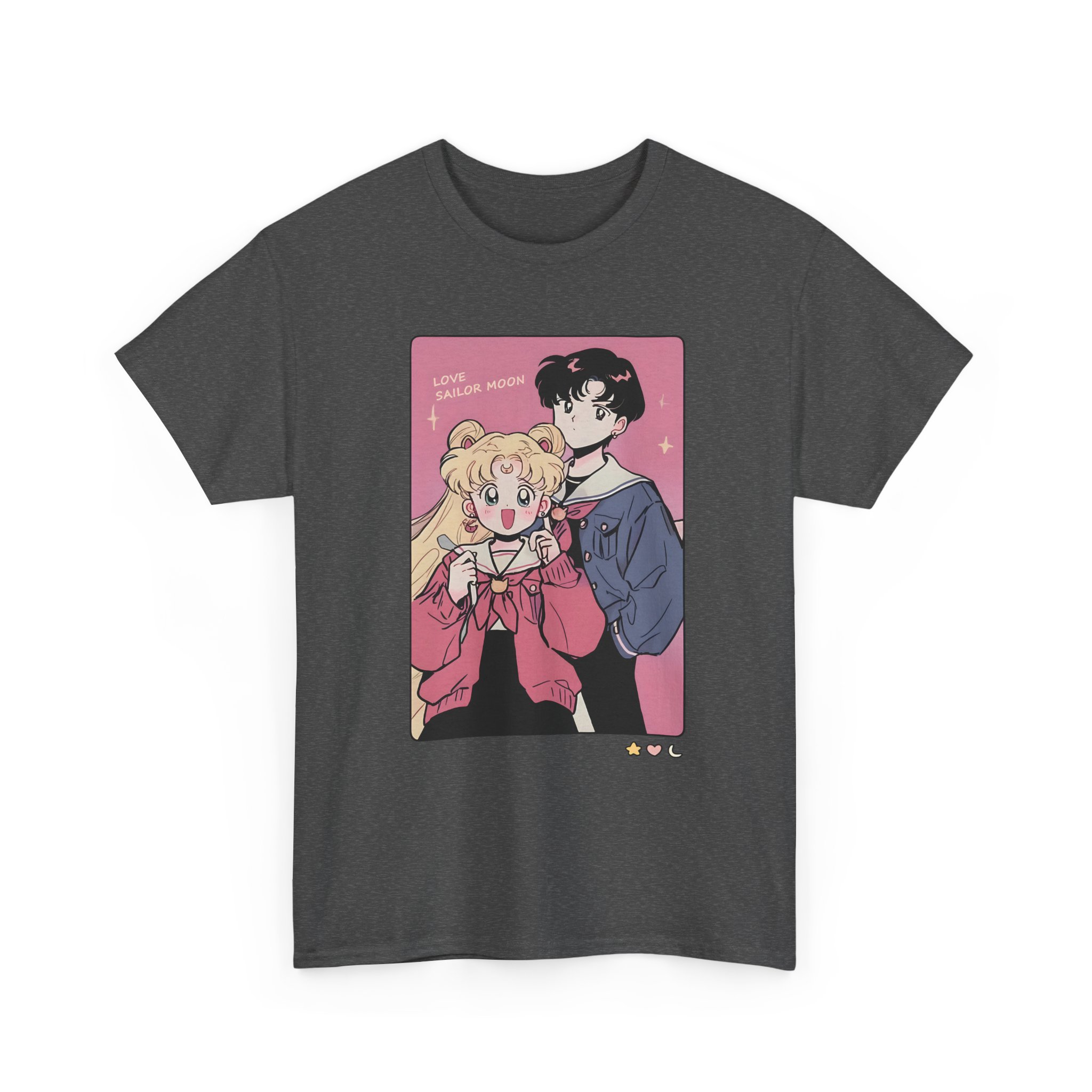 Sailor Moon - Usagi and Mamoru Fanart T Shirt - Image 12