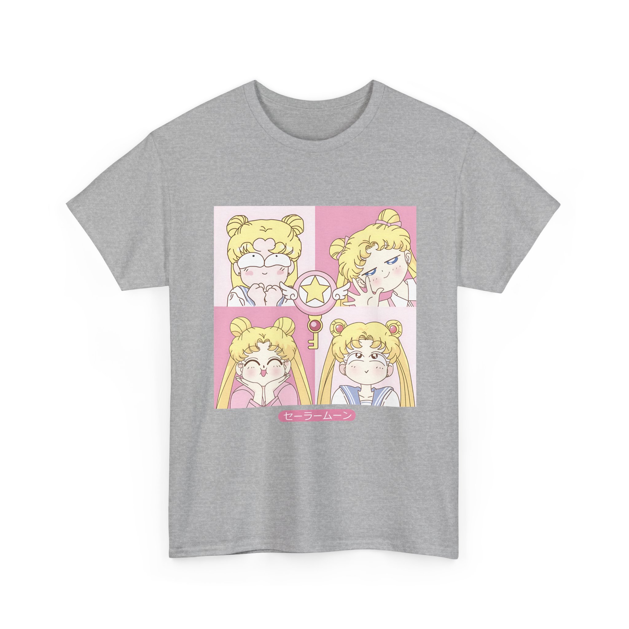 Sailor Moon Kawaii Mood Collage T Shirt - Image 5