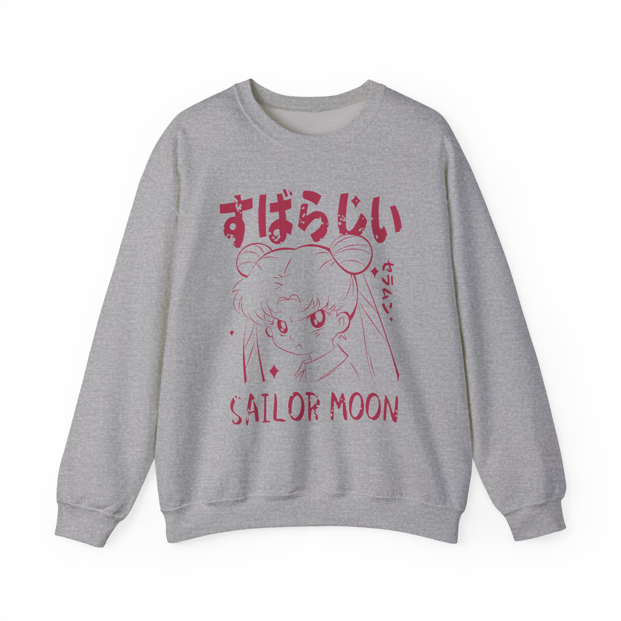 Sailor Moon - Sassy Sailor Moon Chibi Graphic Sweatshirt - Image 5