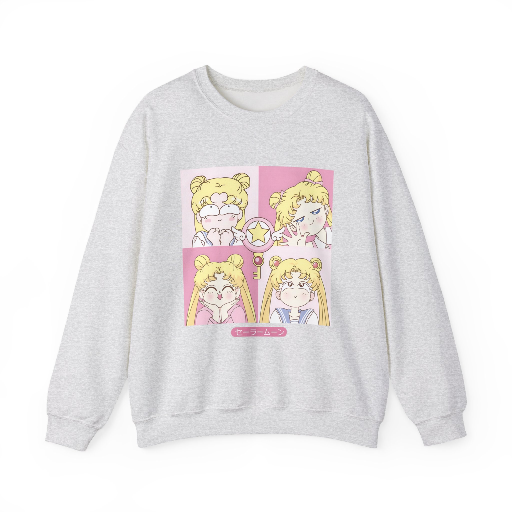 Sailor Moon Kawaii Mood Collage Sweatshirt - Image 3