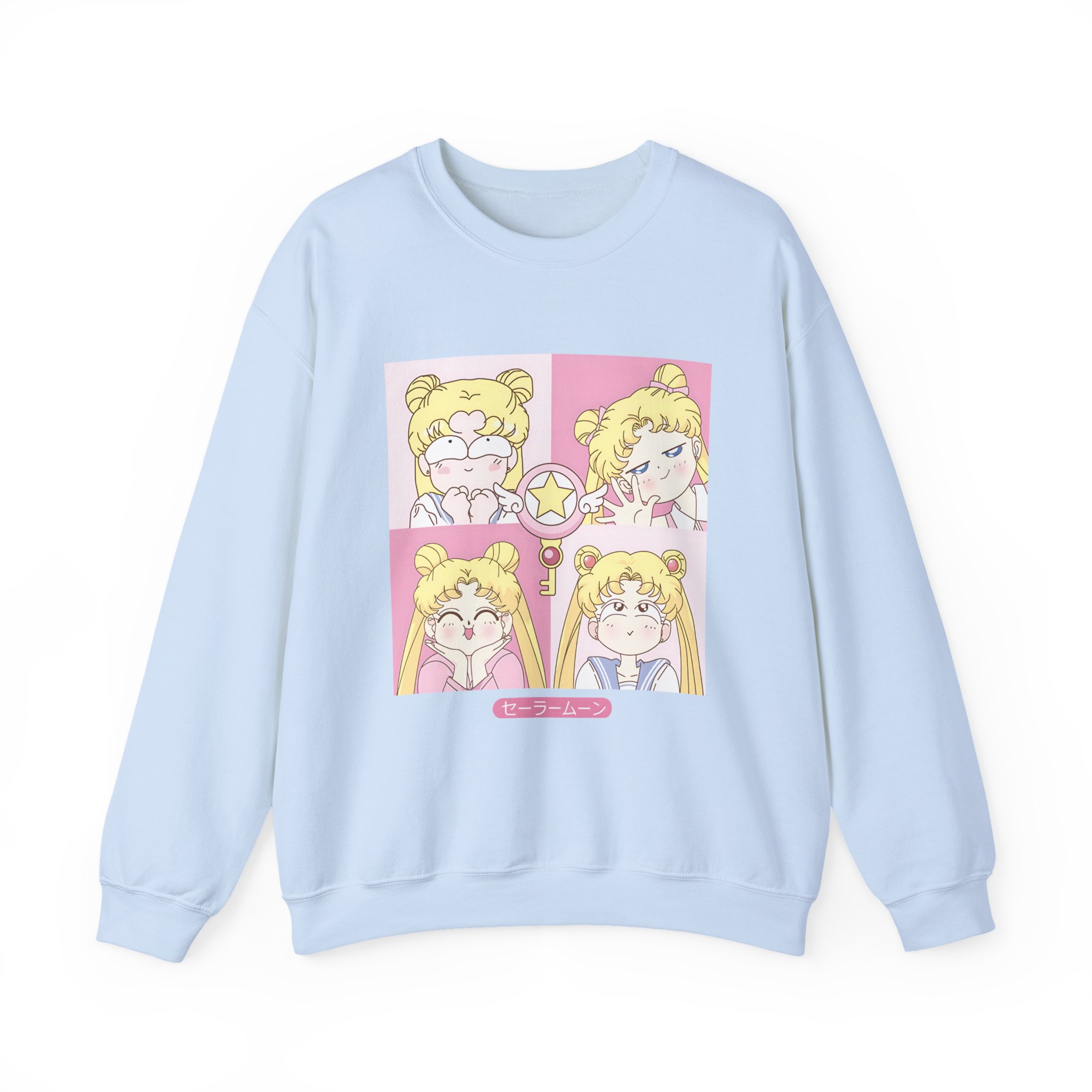 Sailor Moon Kawaii Mood Collage Sweatshirt - Image 9