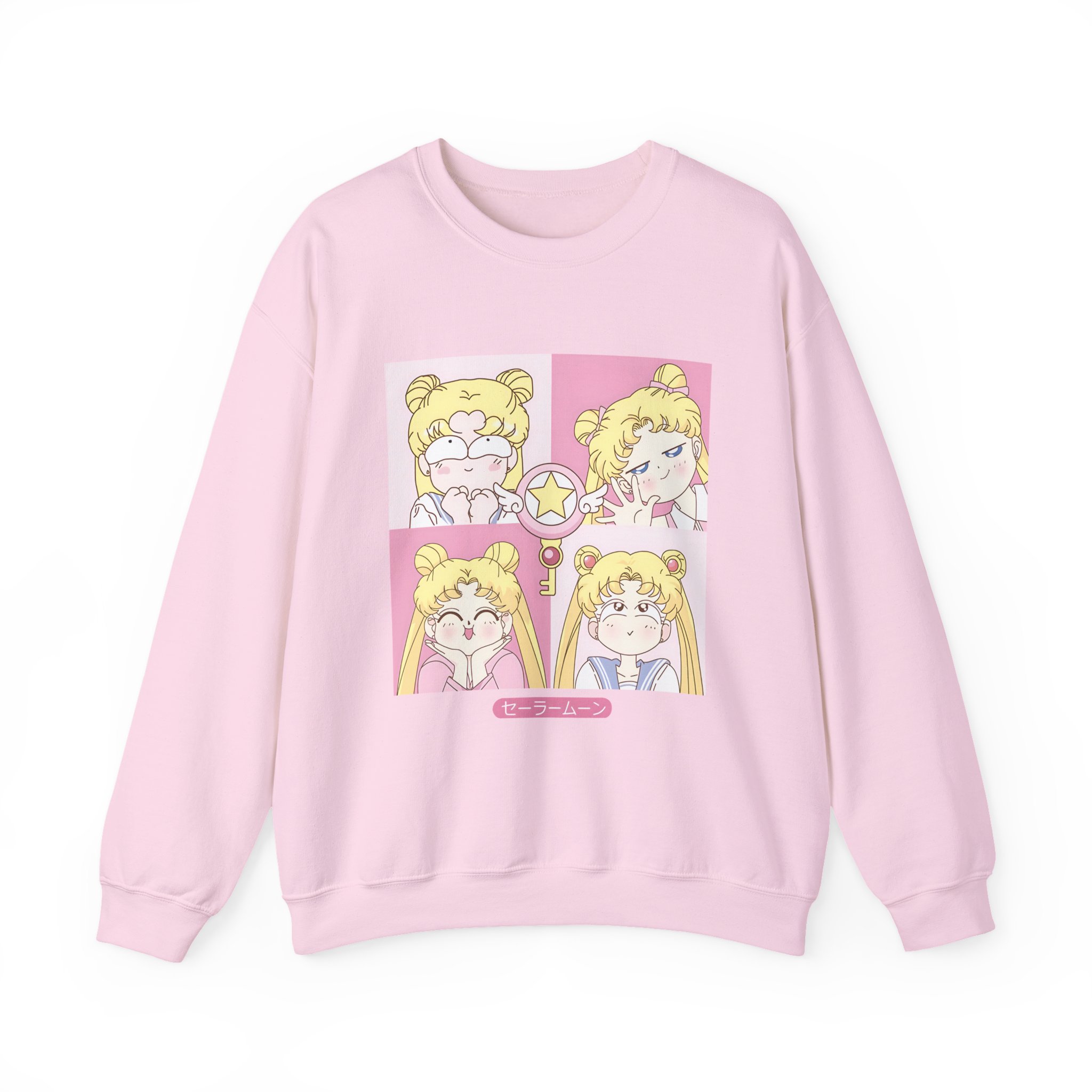 Sailor Moon Kawaii Mood Collage Sweatshirt - Image 13