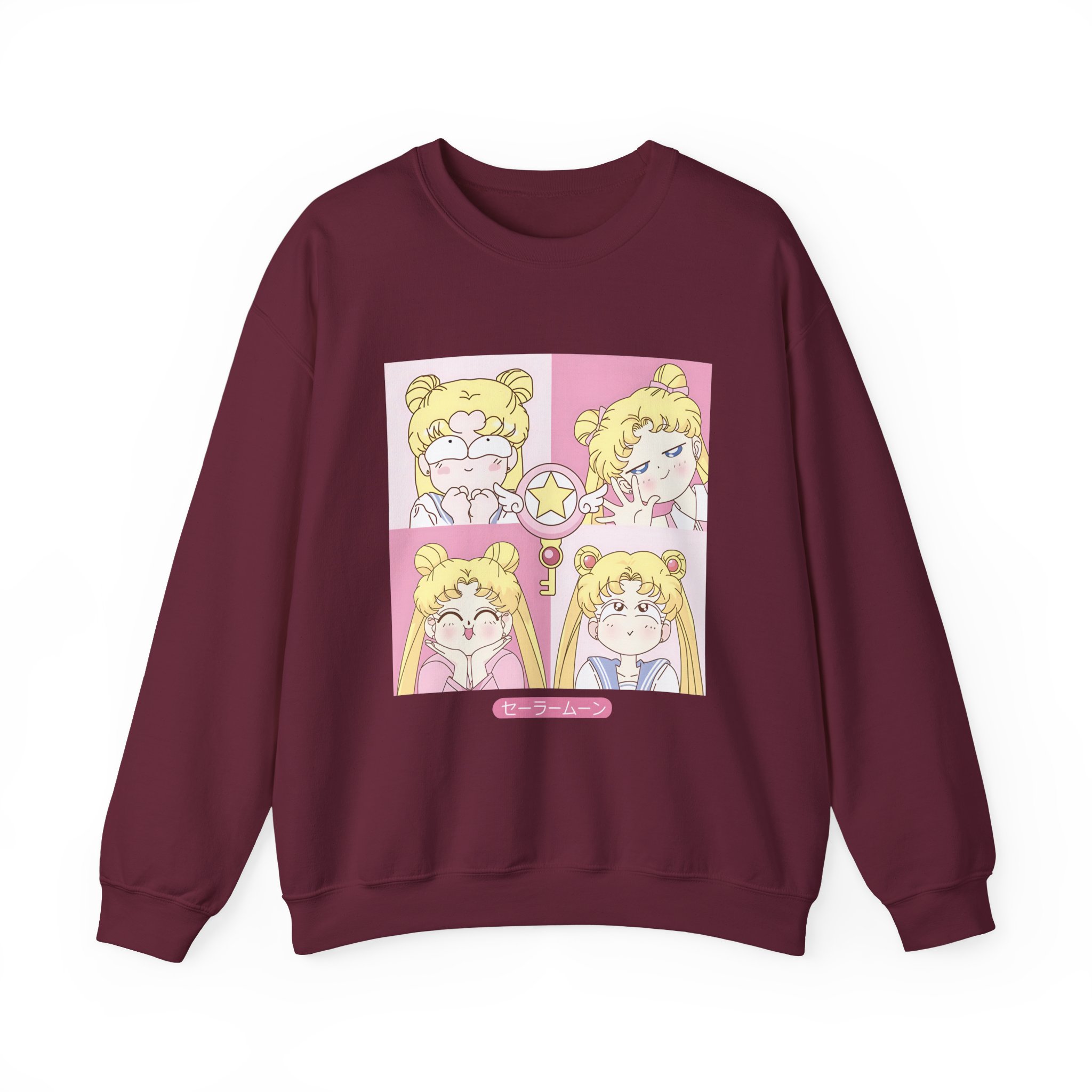 Sailor Moon Kawaii Mood Collage Sweatshirt - Image 7