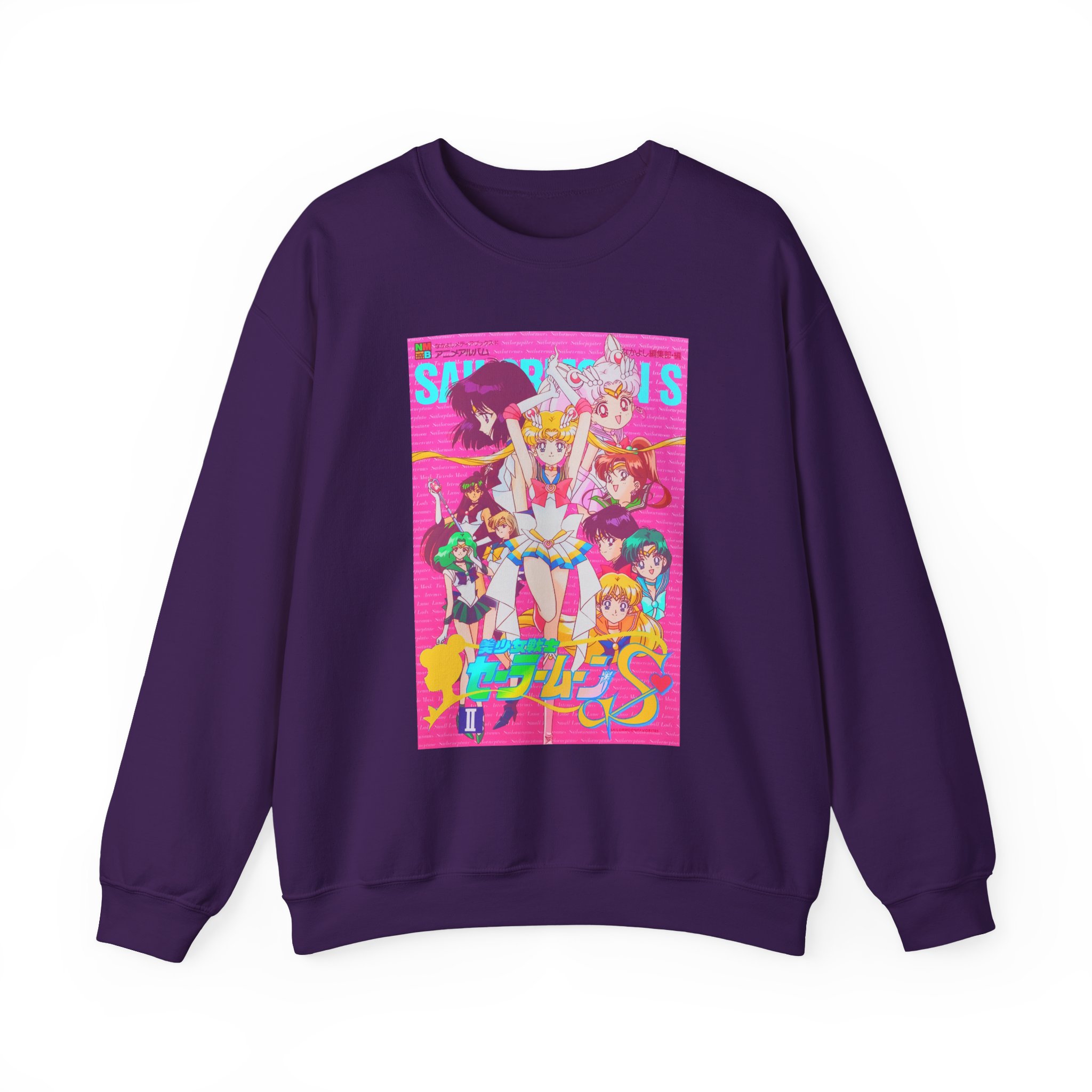 Sailor Moon Guardians Retro Poster Sweatshirt - Image 10