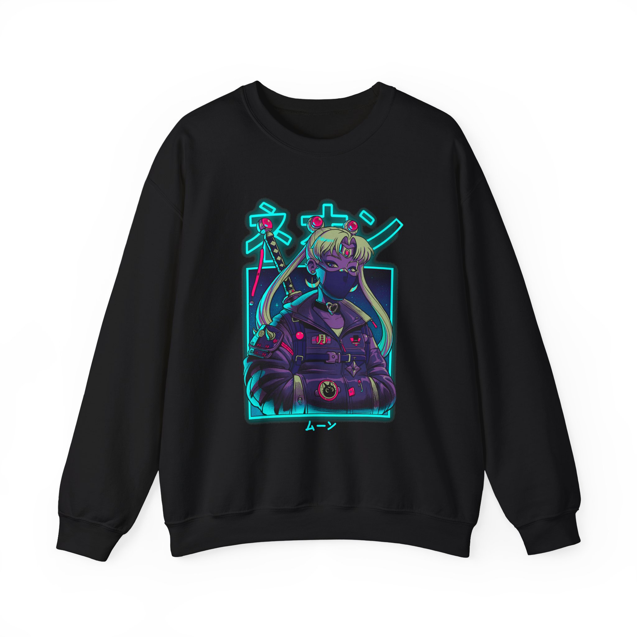Sailor Moon Cyberpunk Neon Sweatshirt