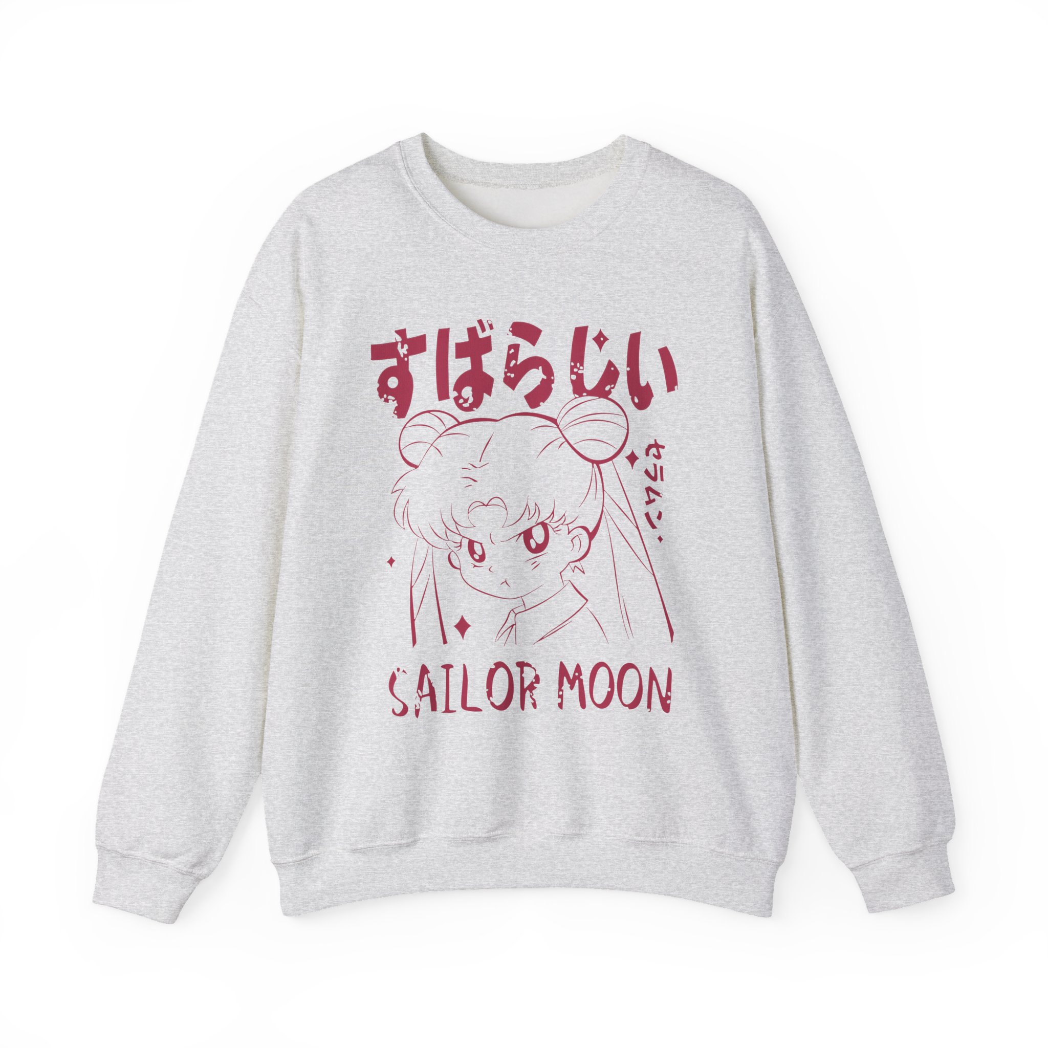 Sailor Moon - Sassy Sailor Moon Chibi Graphic Sweatshirt - Image 3