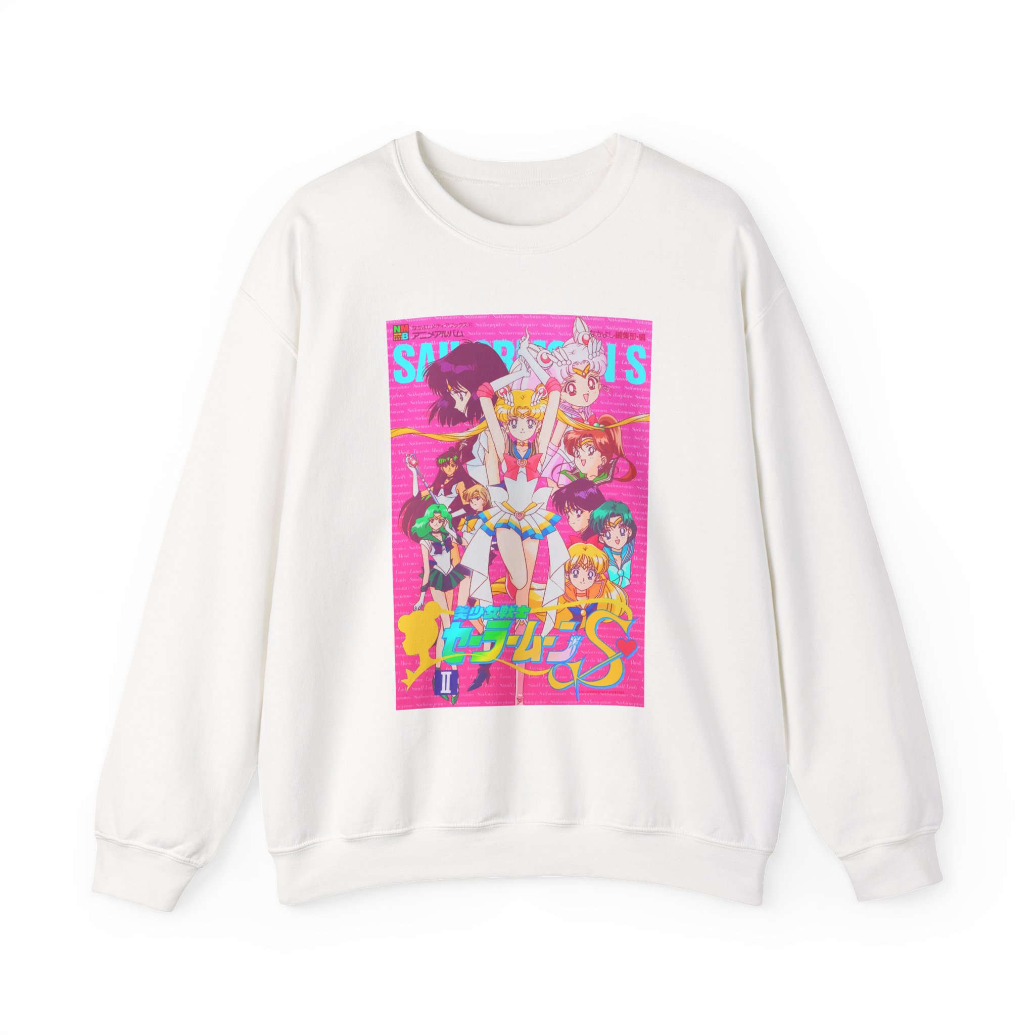 Sailor Moon Guardians Retro Poster Sweatshirt