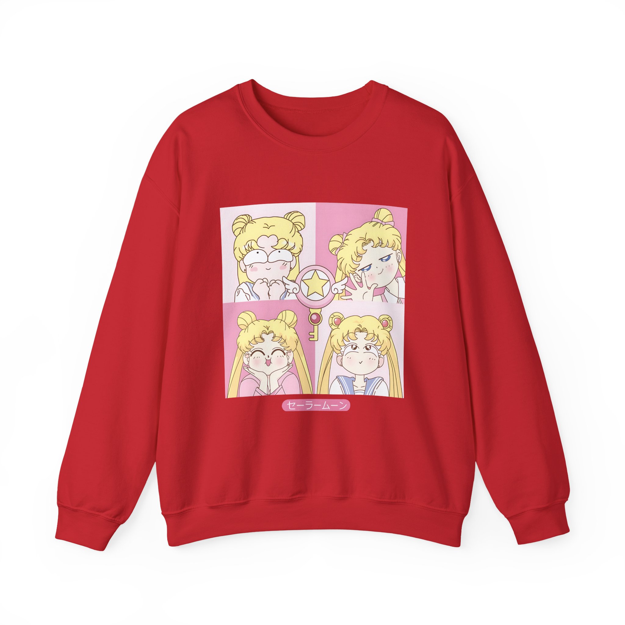 Sailor Moon Kawaii Mood Collage Sweatshirt - Image 14