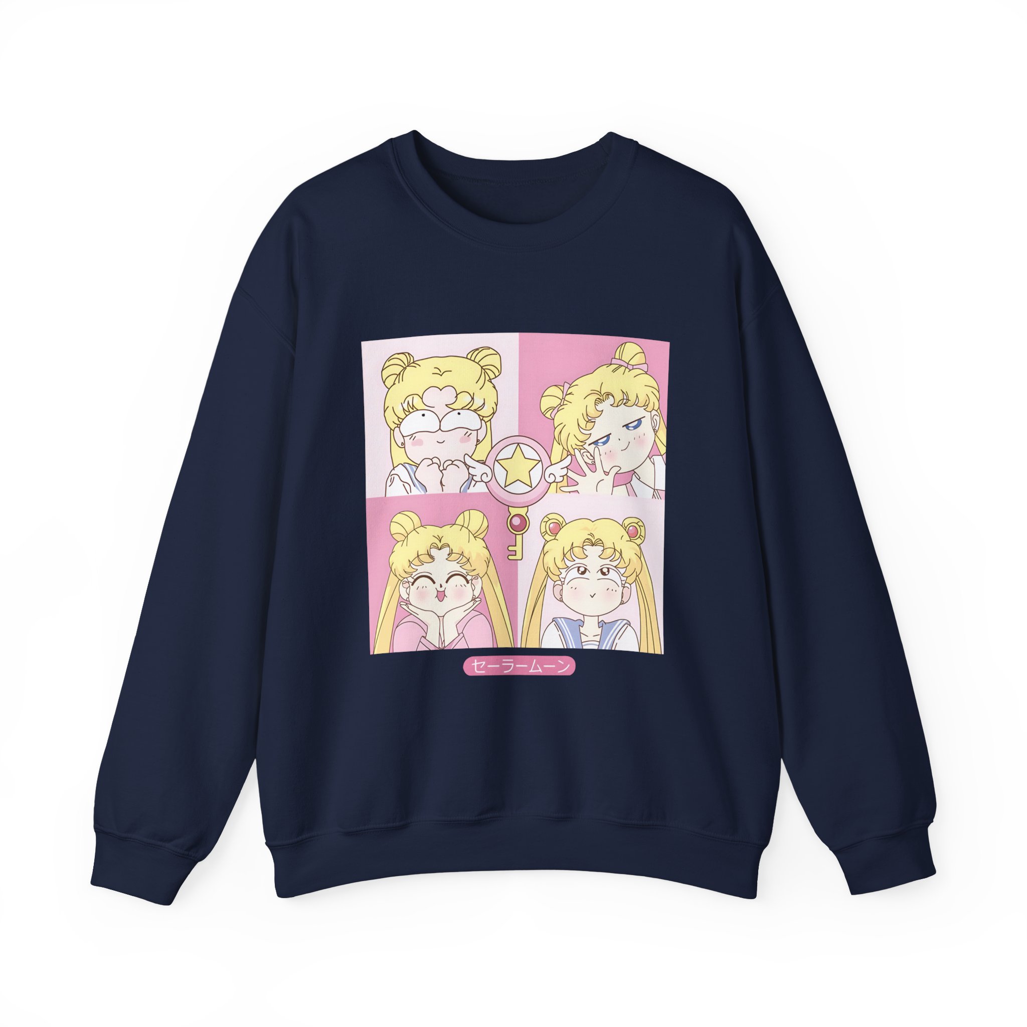 Sailor Moon Kawaii Mood Collage Sweatshirt - Image 11