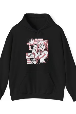Sailor Moon - Sailor Scouts Retro Anime Collage Hoodie