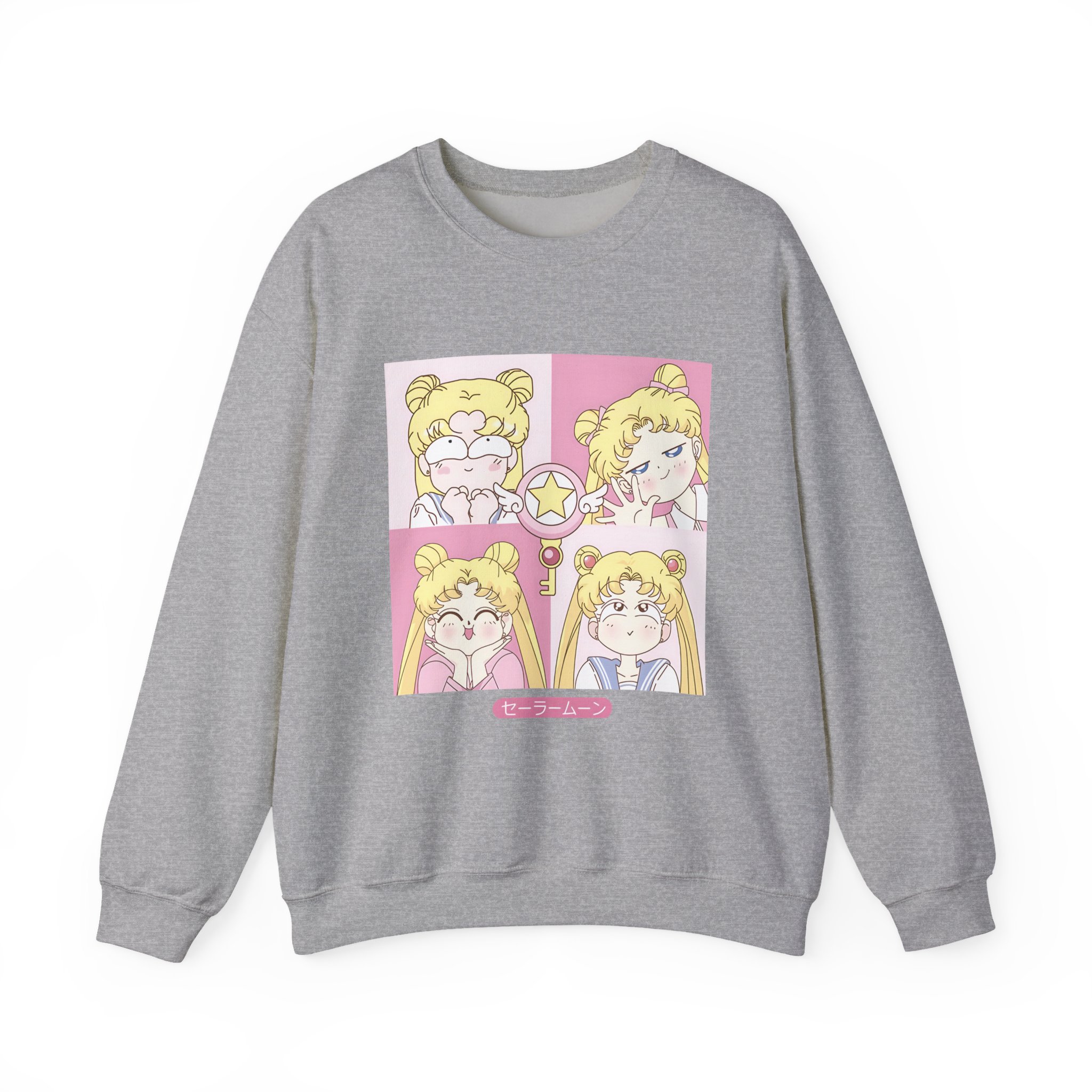 Sailor Moon Kawaii Mood Collage Sweatshirt - Image 6