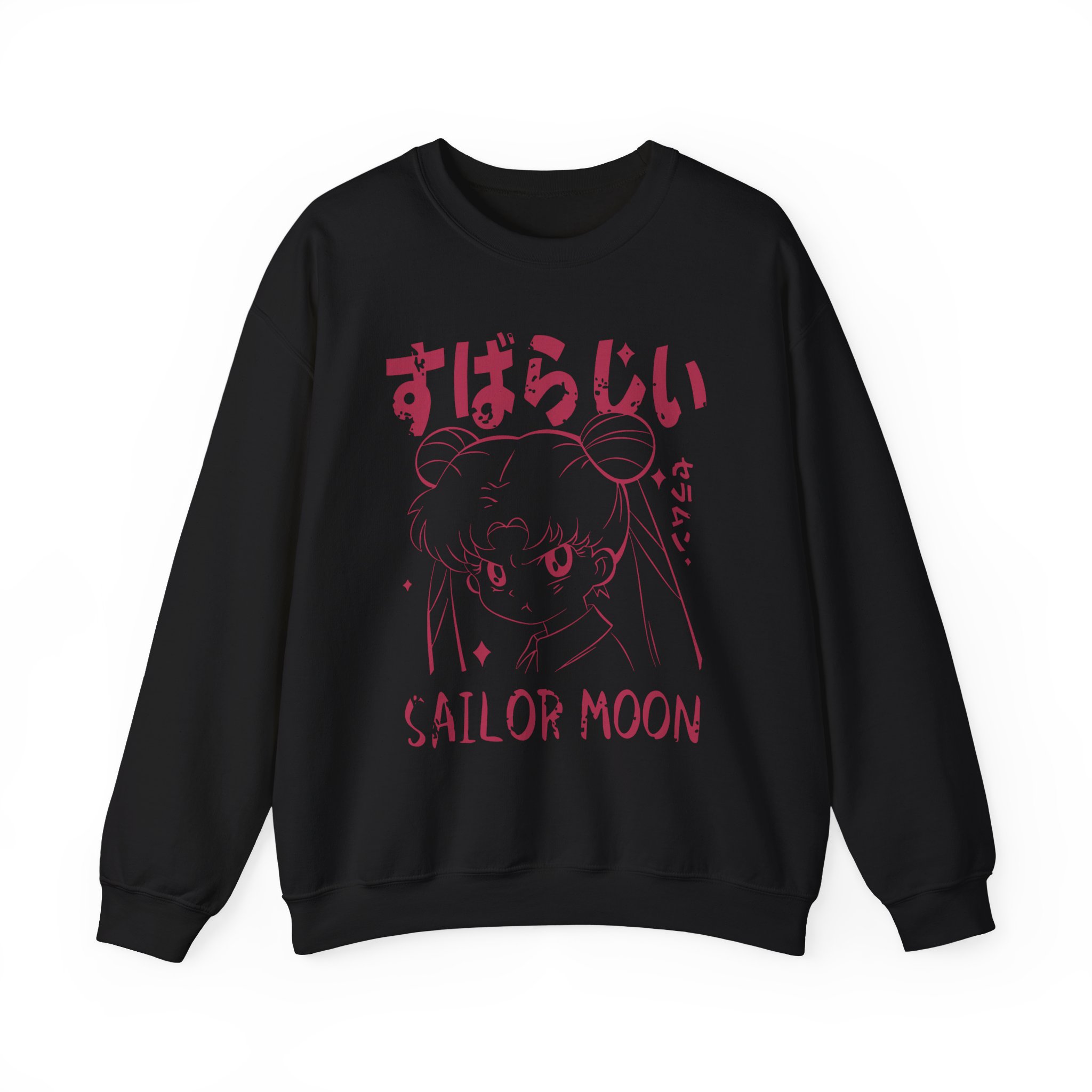 Sailor Moon - Sassy Sailor Moon Chibi Graphic Sweatshirt - Image 2