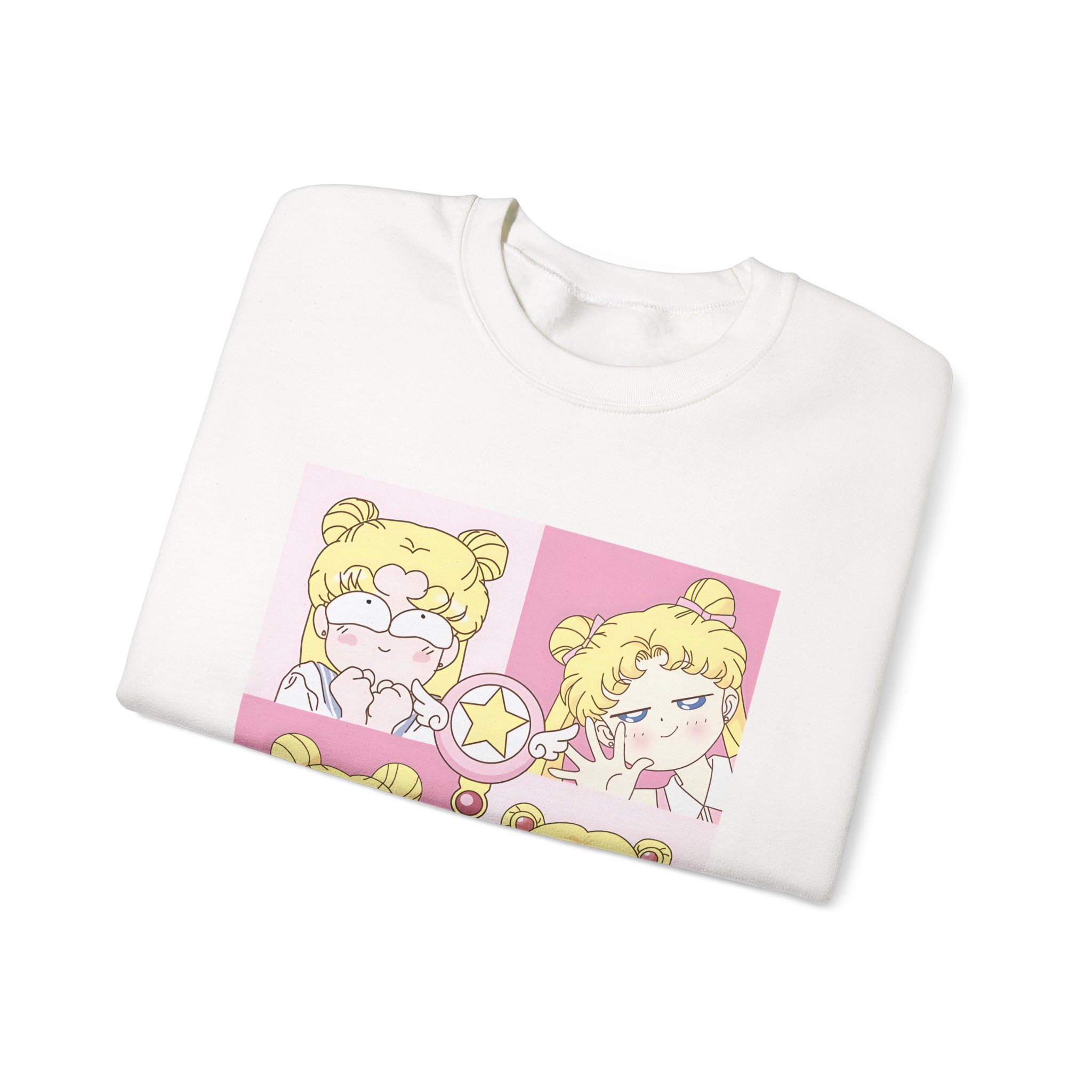 Sailor Moon Kawaii Mood Collage Sweatshirt - Image 2