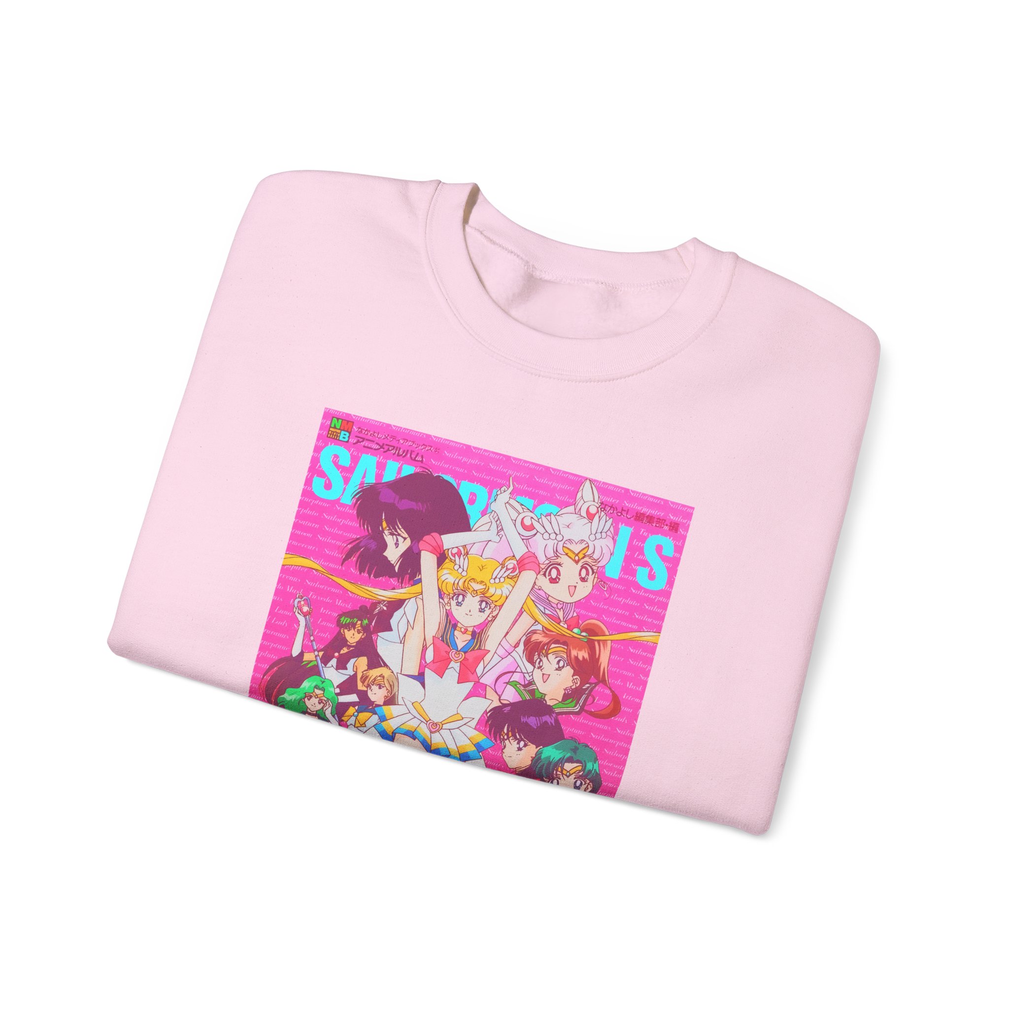Sailor Moon Guardians Retro Poster Sweatshirt - Image 12