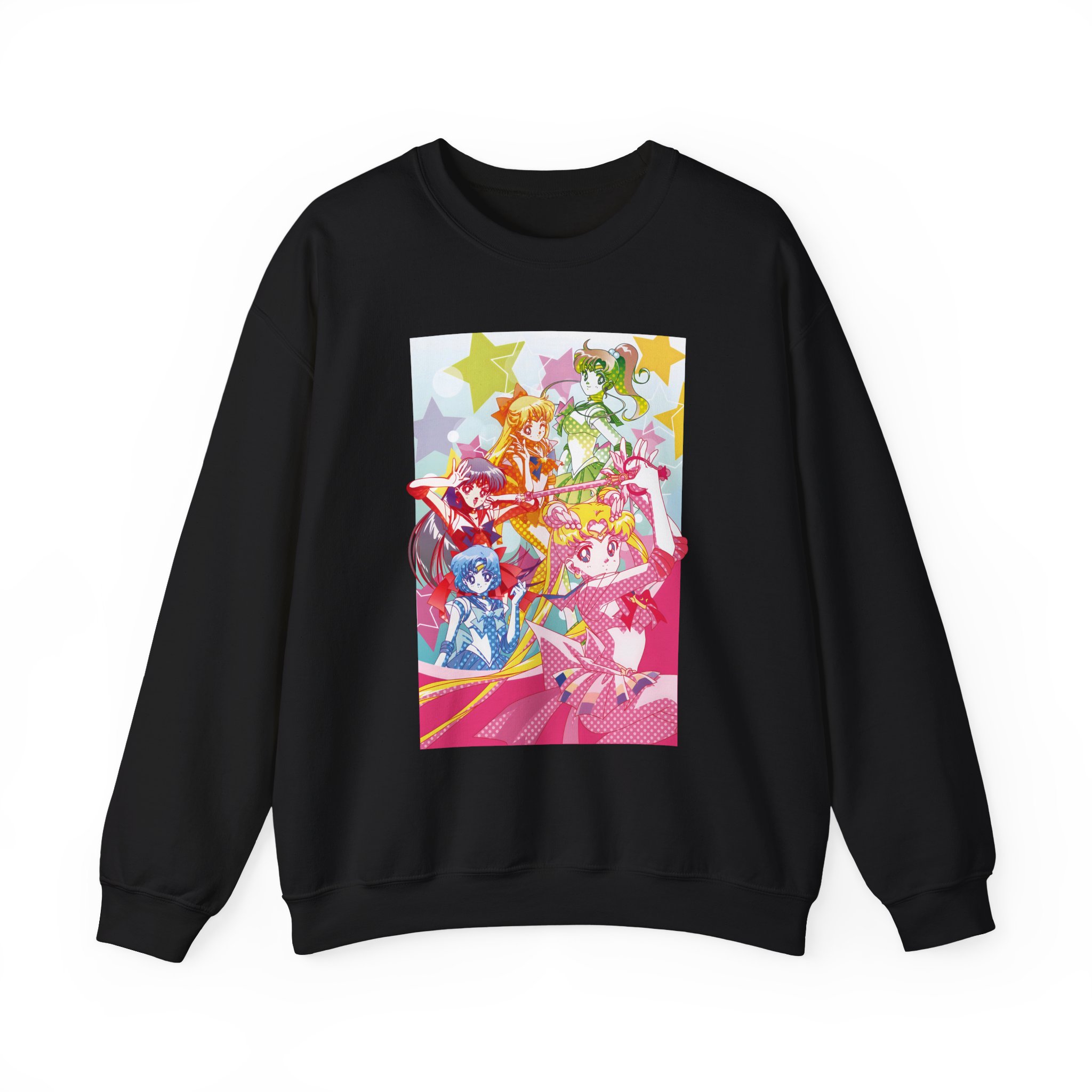Sailor Moon - Neon Senshi Radiance Sweatshirt - Image 3