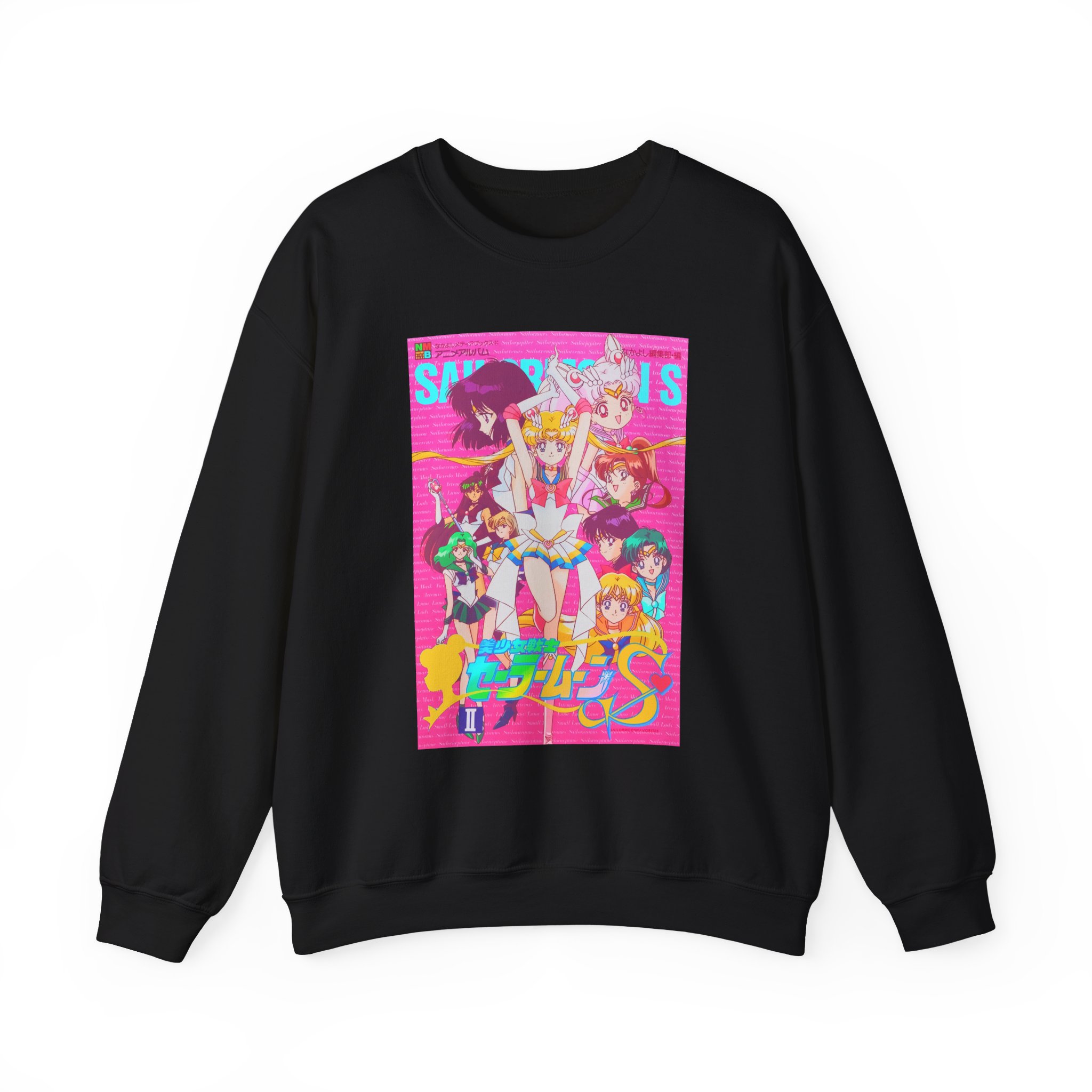 Sailor Moon Guardians Retro Poster Sweatshirt - Image 3