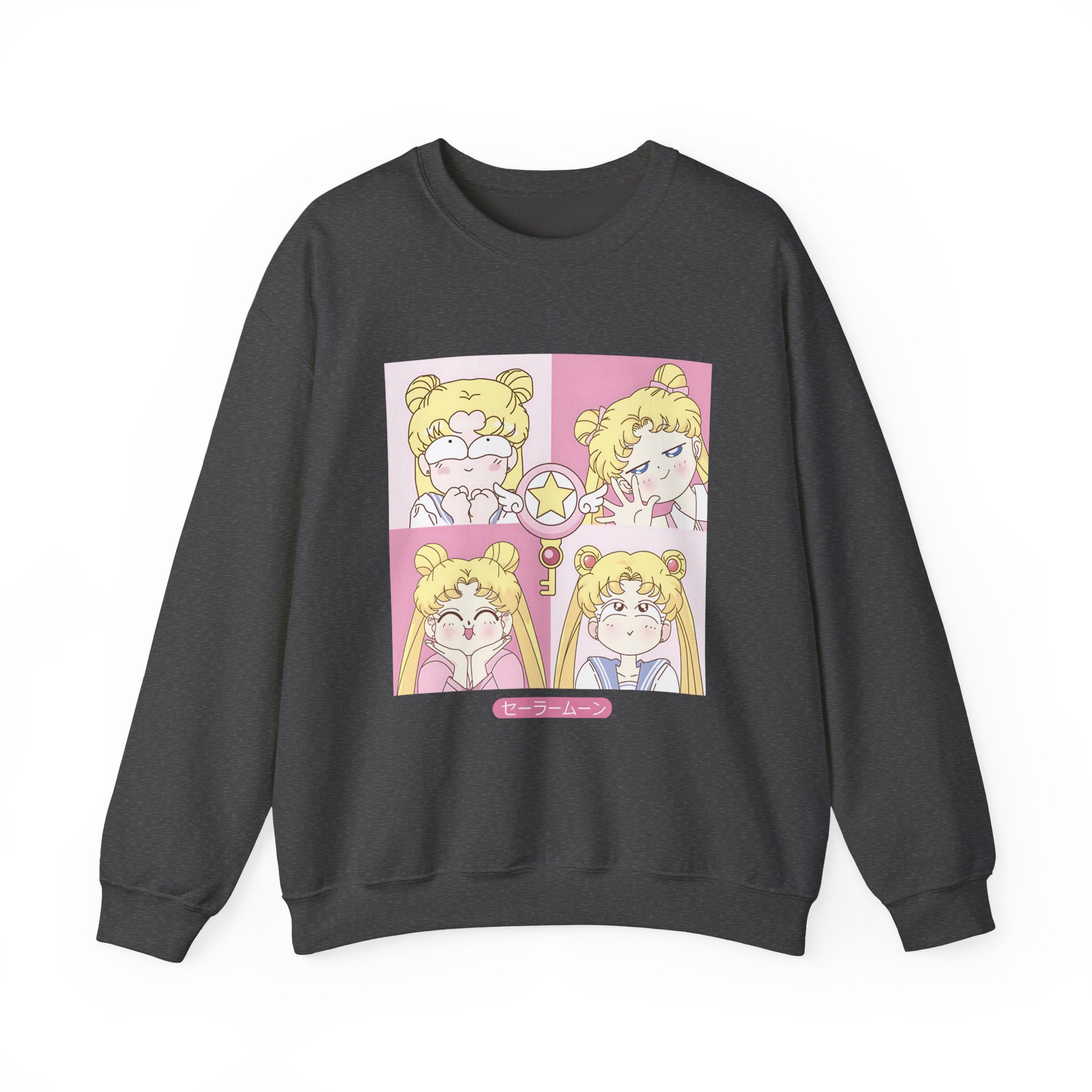 Sailor Moon Kawaii Mood Collage Sweatshirt - Image 8