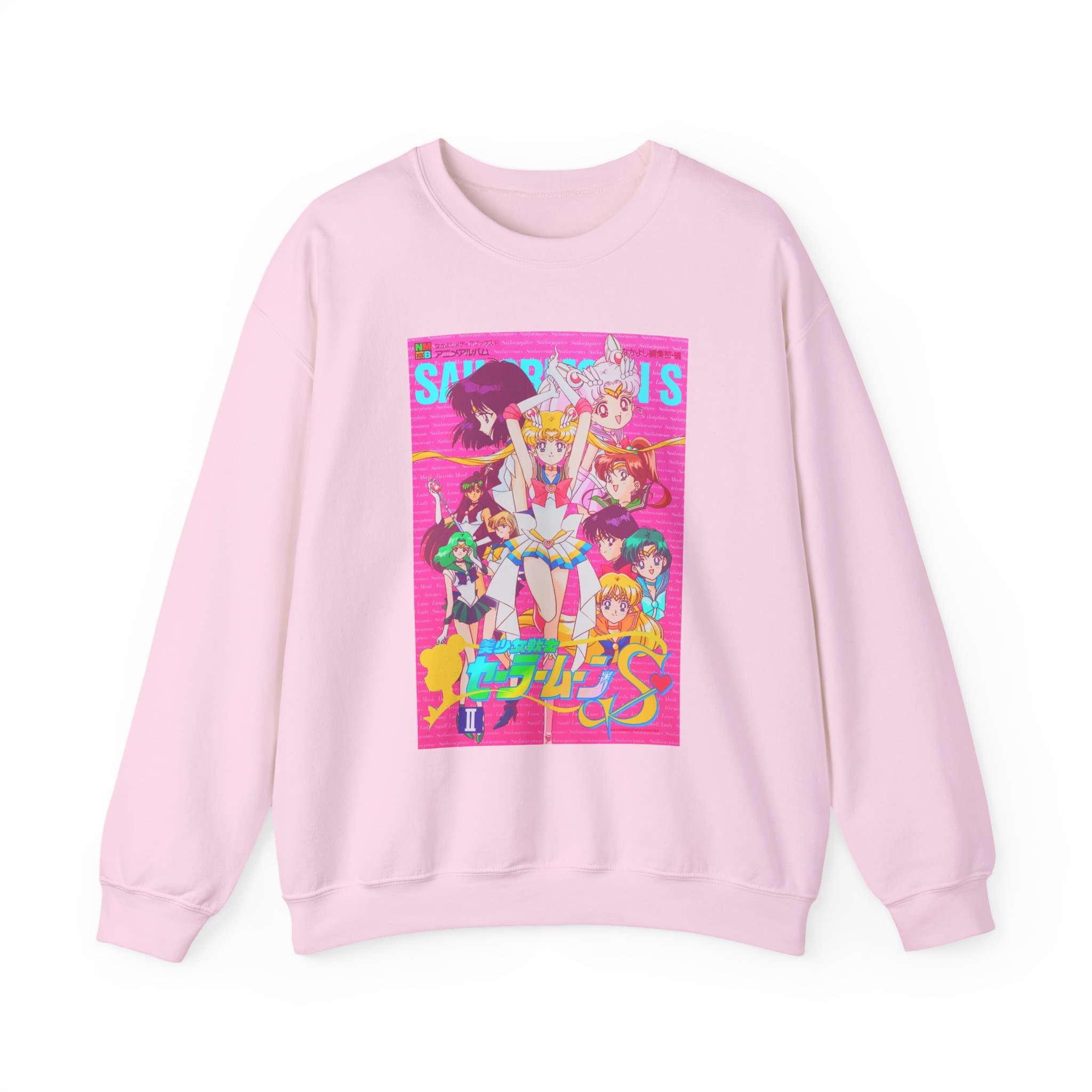 Sailor Moon Guardians Retro Poster Sweatshirt - Image 11